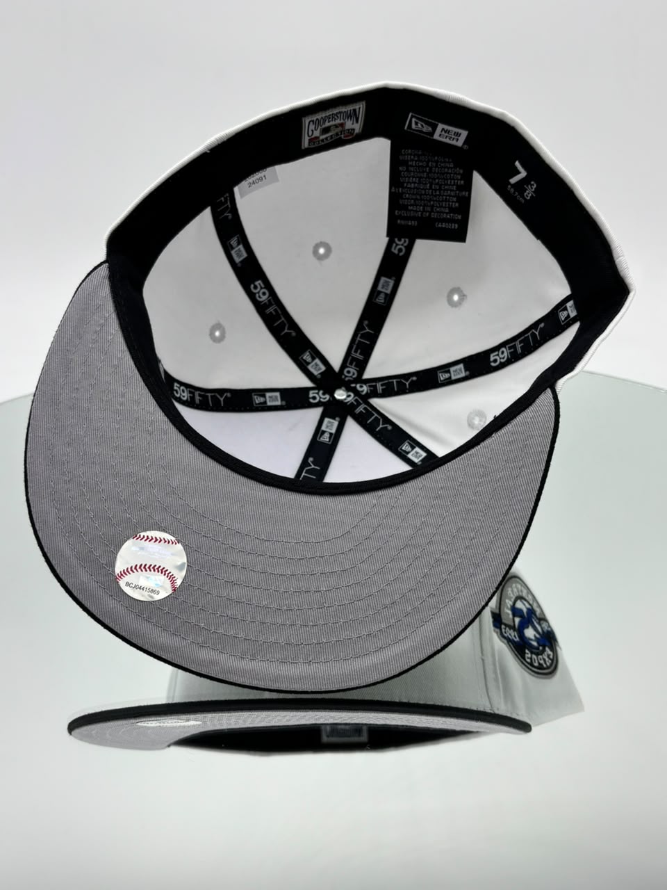 Montreal Expos MLB 59FIFTY Cerrada White & Black – 25th Anniversary