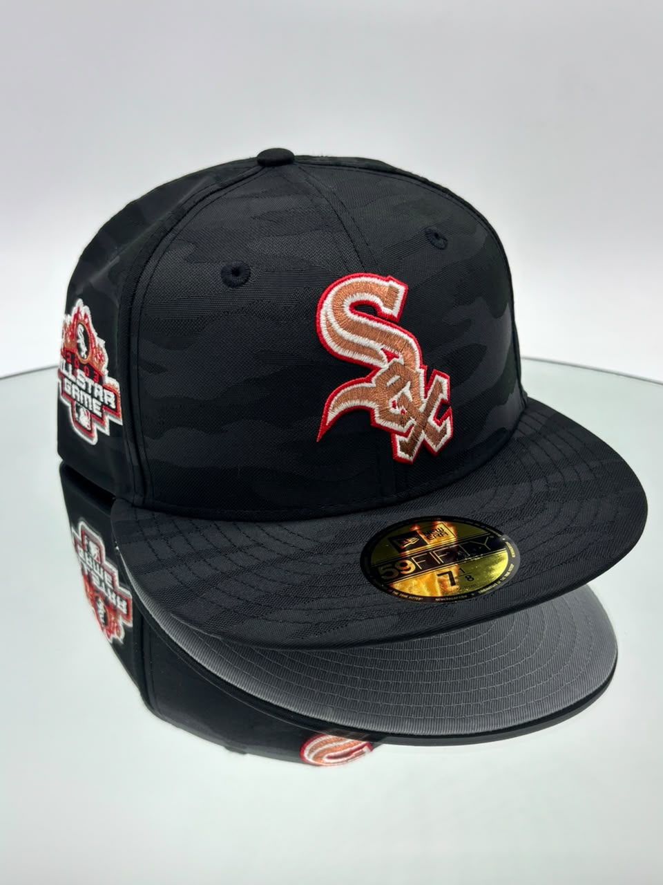 Chicago White Sox MLB 59FIFTY Cerrada Black Camo – 2005 World Series