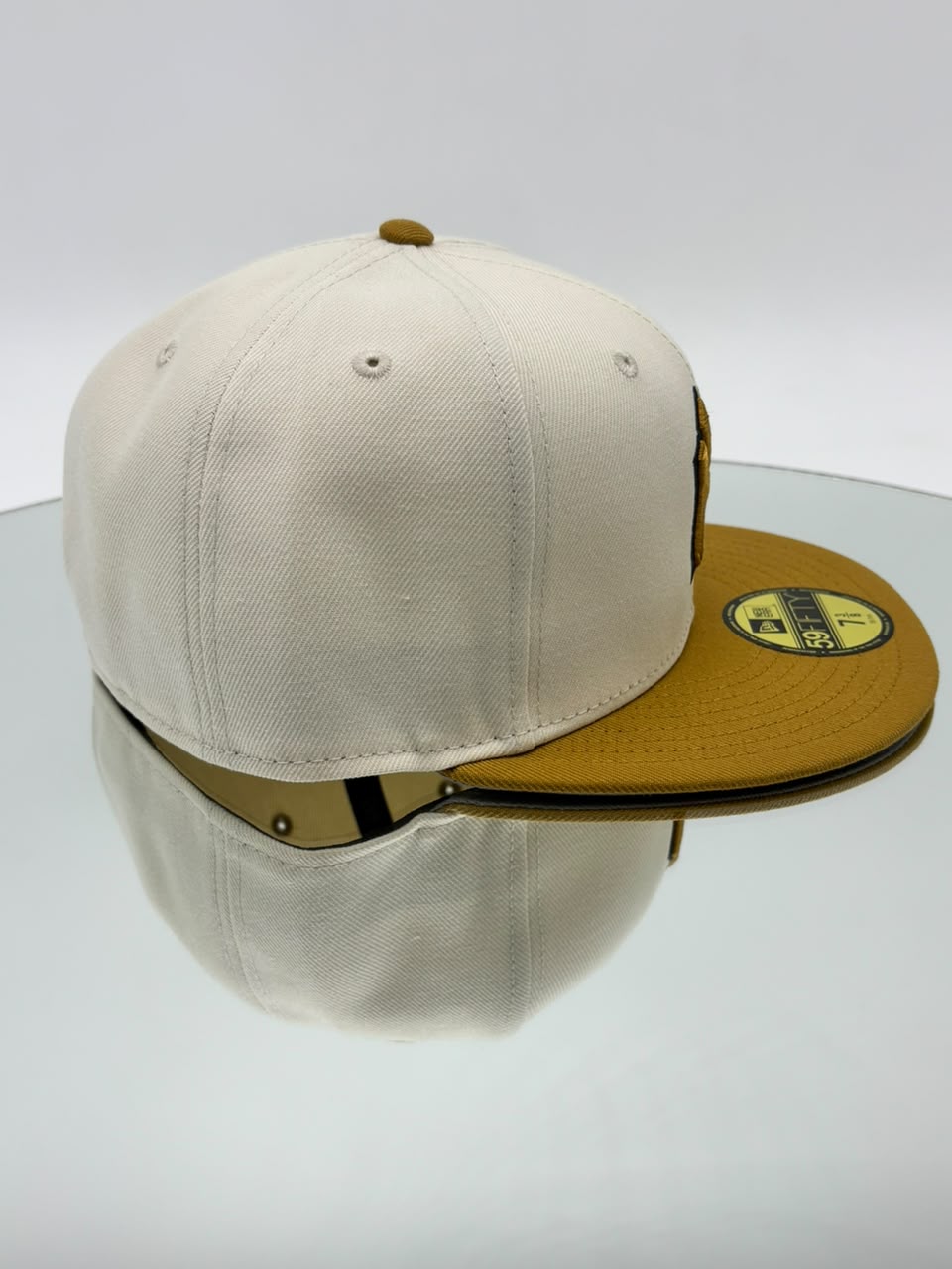 New York Yankees MLB 59FIFTY Cerrada Cream & Gold