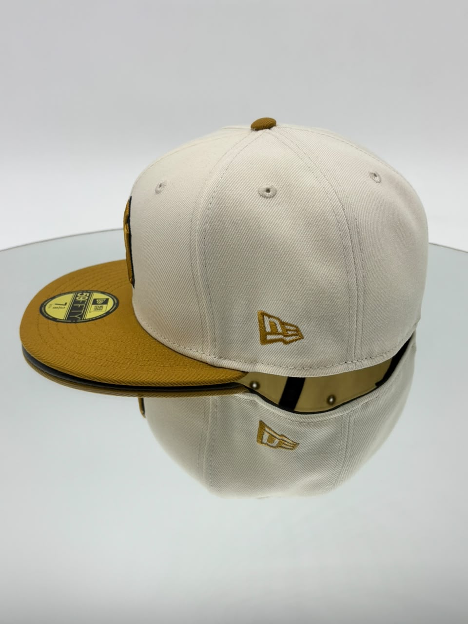 New York Yankees MLB 59FIFTY Cerrada Cream & Gold