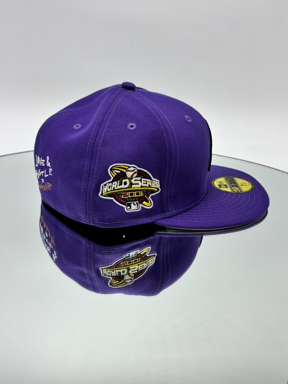 Arizona Diamondbacks MLB 59FIFTY Cerrada Purple World Series 2001