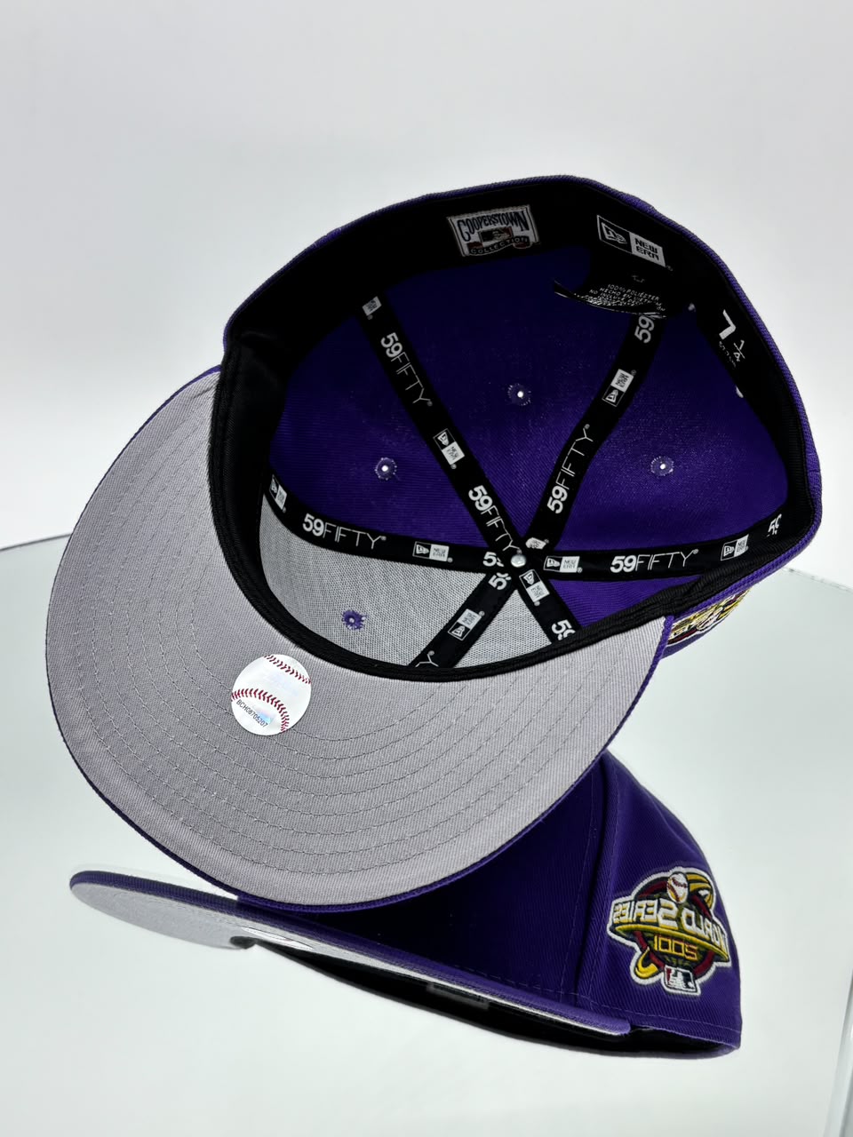 Arizona Diamondbacks MLB 59FIFTY Cerrada Purple World Series 2001