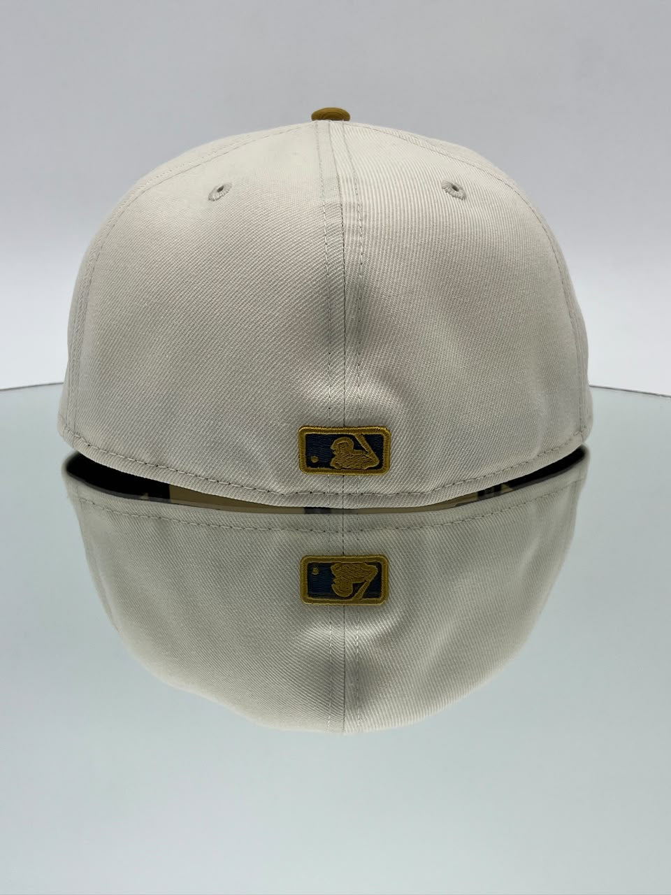 Los Angeles Dodgers MLB 59FIFTY Cerrada Cream & Gold – Logo LA
