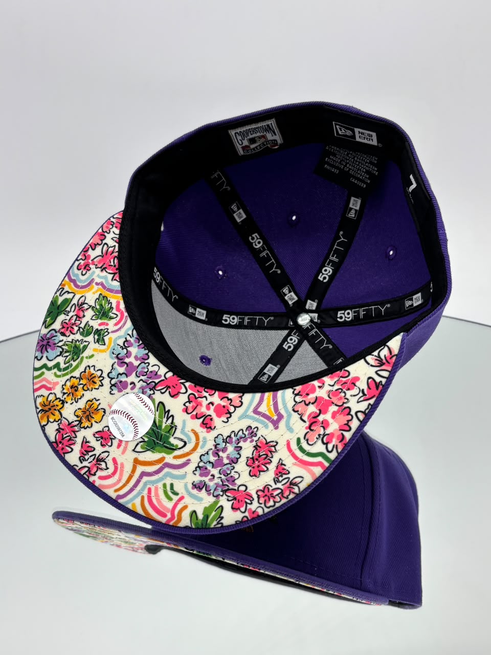 Arizona Diamondbacks MLB 59FIFTY Cerrada Morada Floral