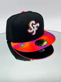 San Francisco Giants MLB 59FIFTY Cerrada Negra Multicolor