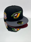 Toronto Blue Jays MLB 59FIFTY Cerrada Negra Y Gris