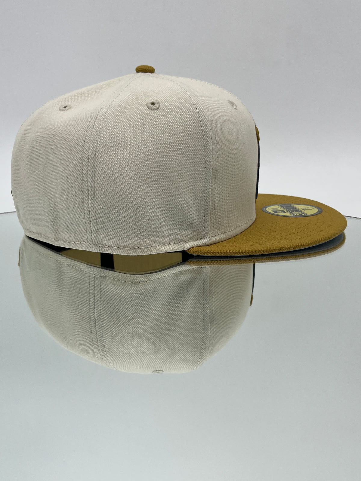 Los Angeles Angels MLB 59FIFTY Cerrada Cream & Gold – Logo Angels