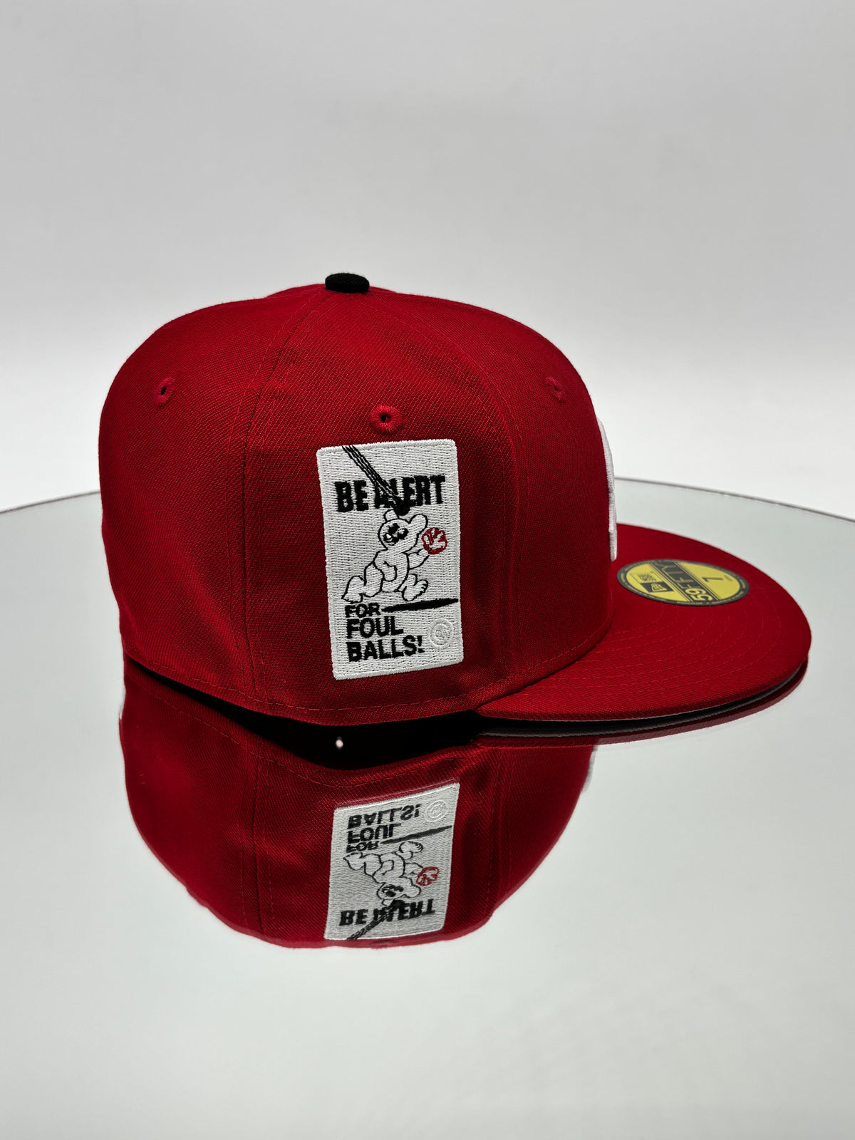 Chicago Cubs MLB 59FIFTY Cerrada Red Bear