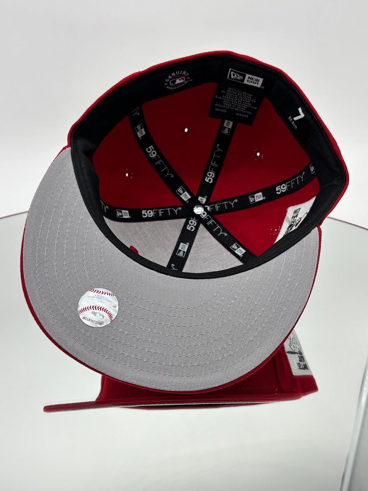 Chicago Cubs MLB 59FIFTY Cerrada Red Bear