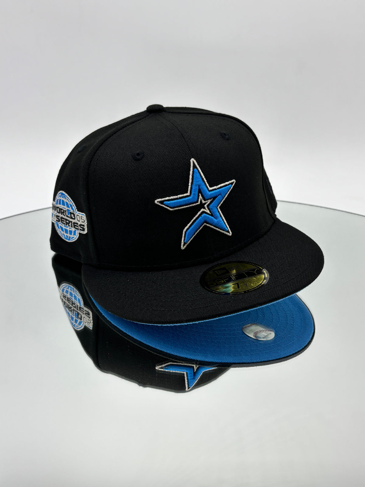 Houston Astros MLB 59FIFTY Cerrada Black & Blue Star