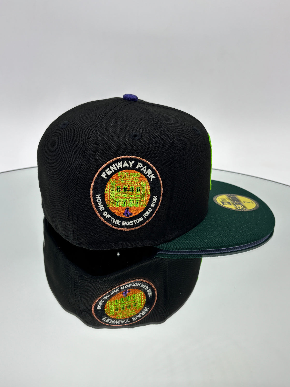 Boston Red Sox MLB 59FIFTY Cerrada Black & Green