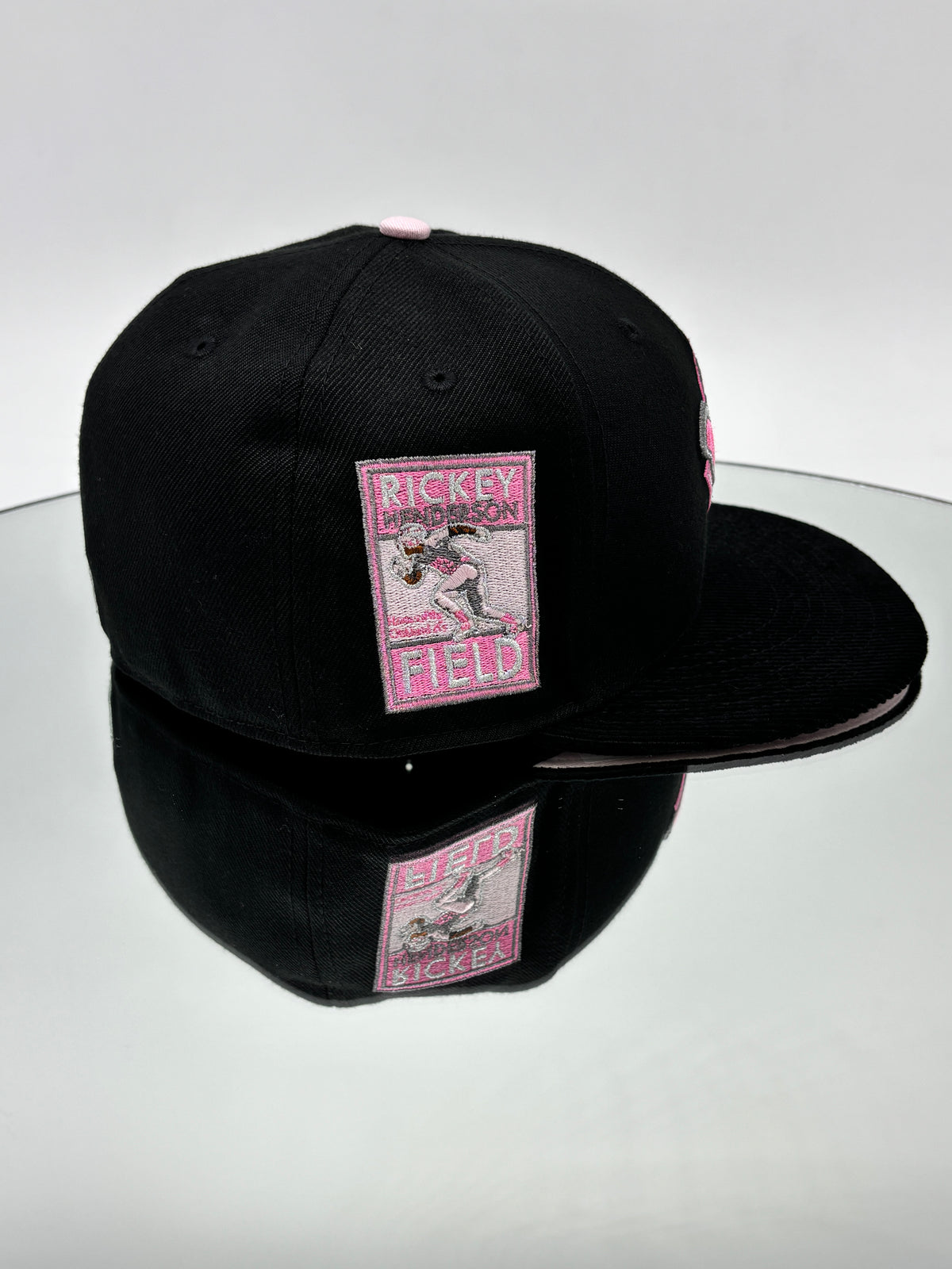 Los Angeles Angels MLB 59FIFTY Cerrada Black & Pink Rally Monkey