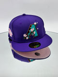 Arizona Diamondbacks MLB 59FIFTY Cerrada Purple Floral