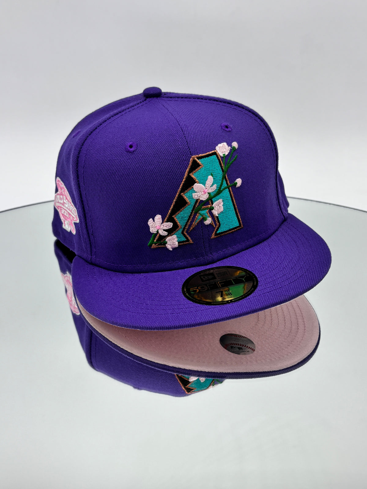 Arizona Diamondbacks MLB 59FIFTY Cerrada Purple Floral