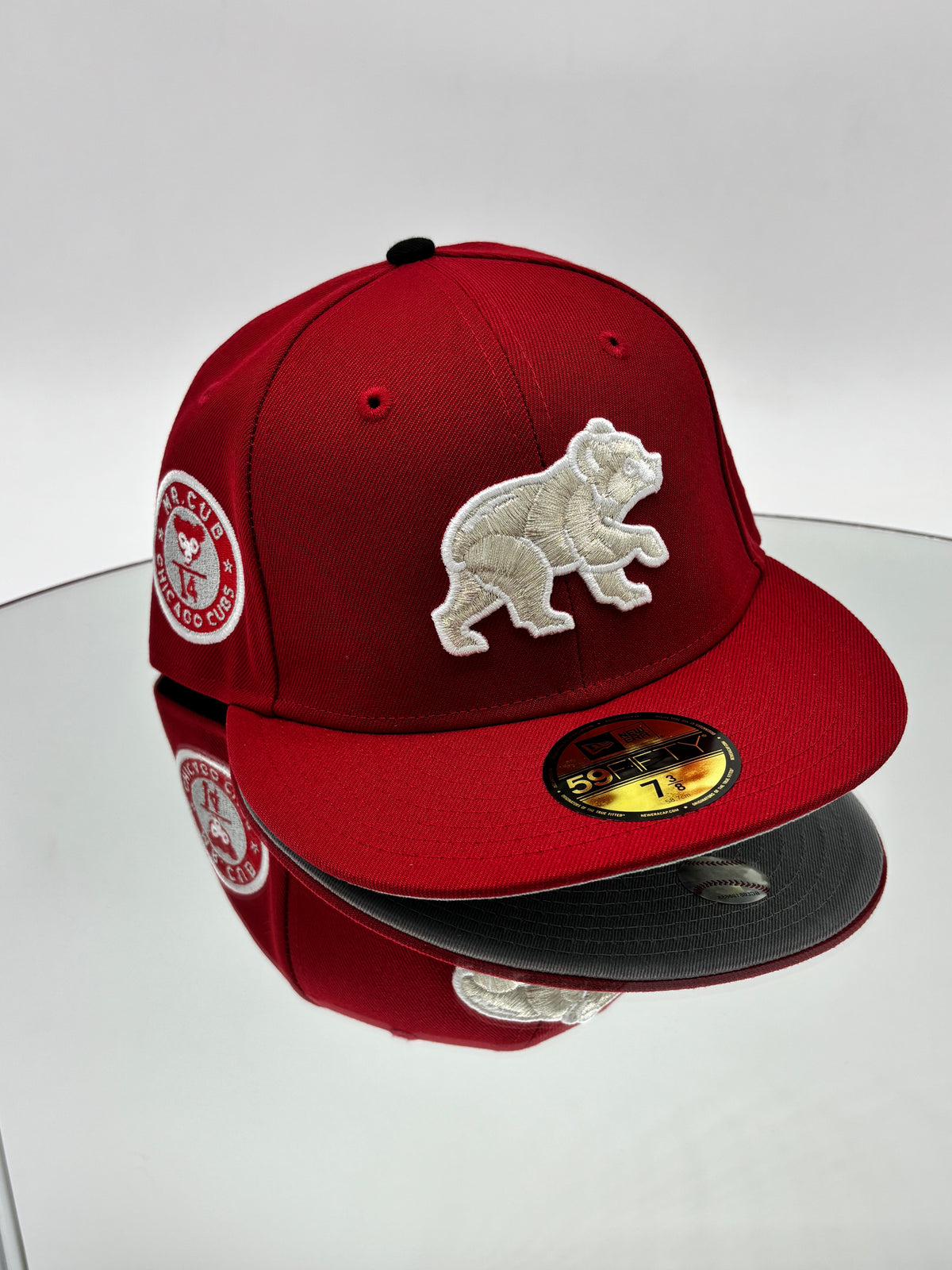 Chicago Cubs MLB 59FIFTY Cerrada Red Bear