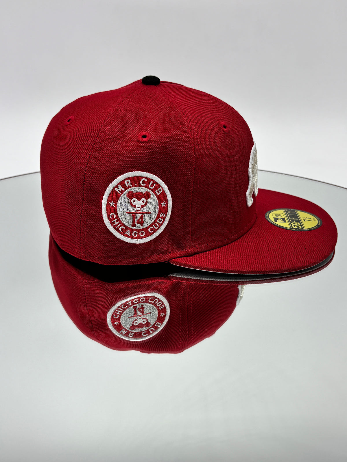 Chicago Cubs MLB 59FIFTY Cerrada Red Bear