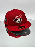 Toronto Blue Jays MLB 59FIFTY Cerrada Roja Cooperstown