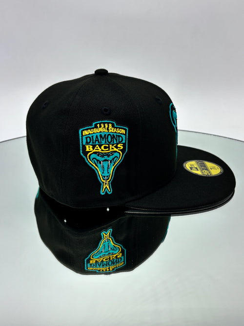 Arizona Diamondbacks MLB 59FIFTY Cerrada Negra Serpiente