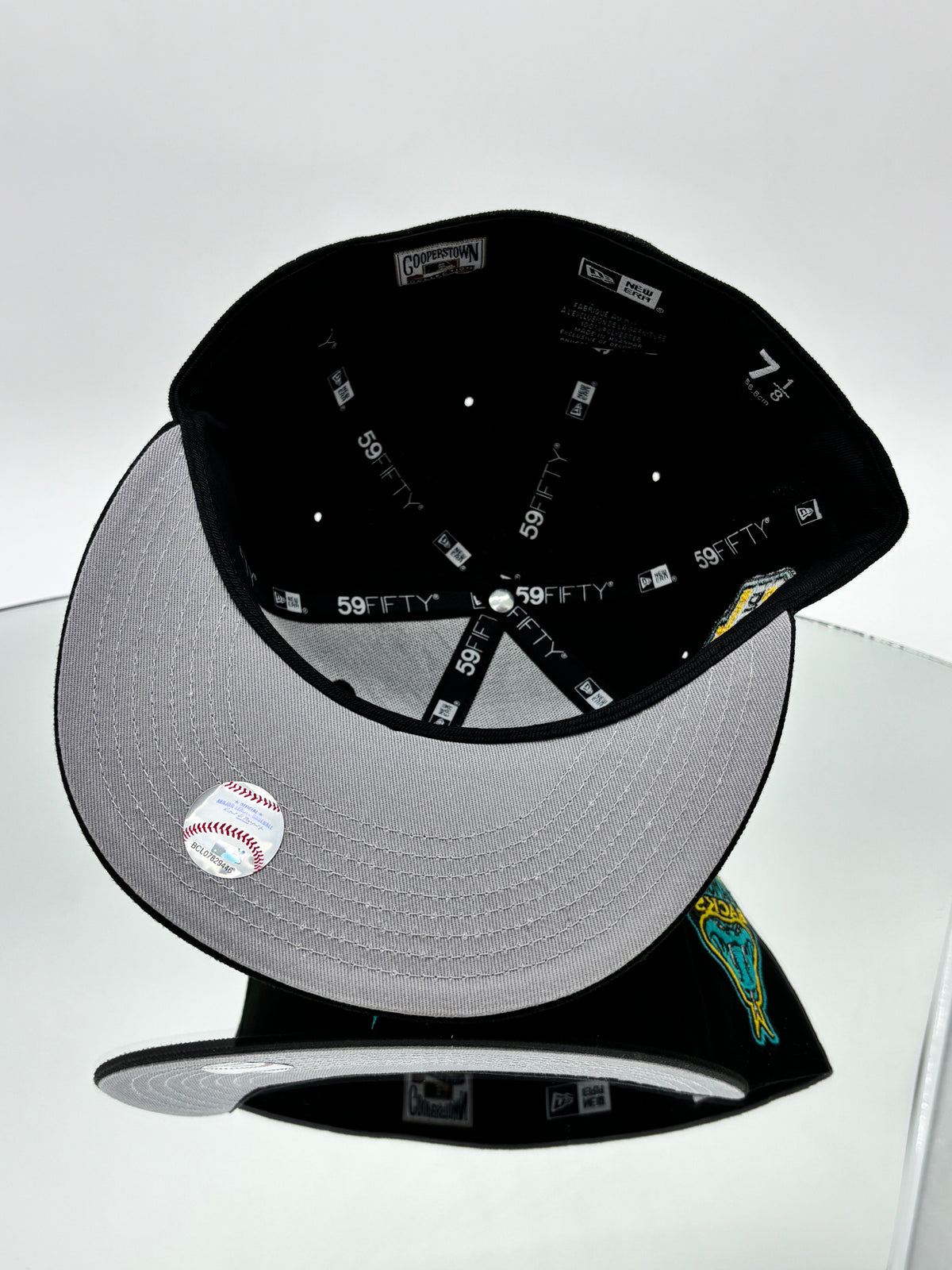 Arizona Diamondbacks MLB 59FIFTY Cerrada Negra Serpiente