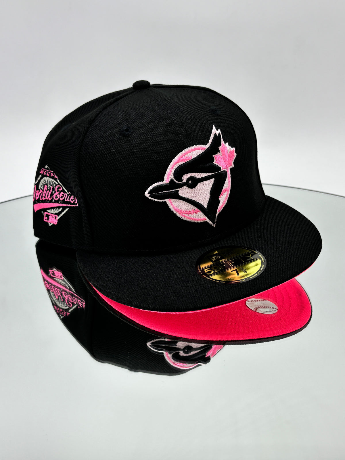 Toronto Blue Jays MLB 59FIFTY Cerrada Negra Rosa