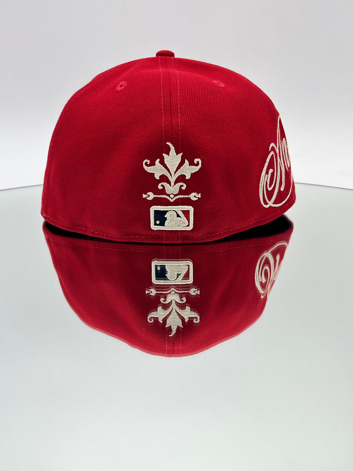 Los Angeles Angels MLB Wordmark 59FIFTY Cerrada Roja