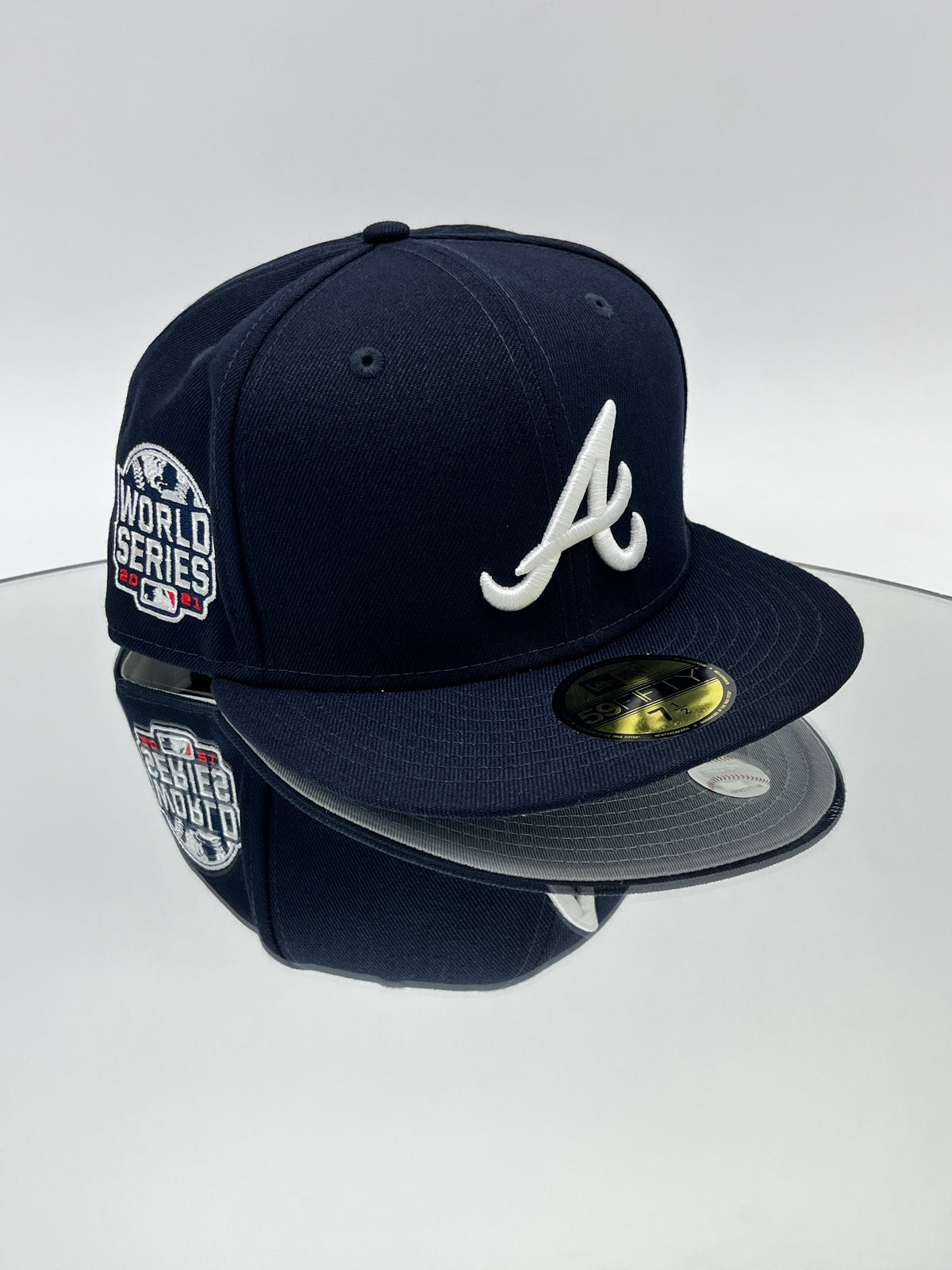 Atlanta Braves MLB World Series 2021 59FIFTY Cerrada Azul Marino