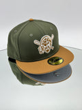 Pittsburgh Pirates MLB 59FIFTY Cerrada Verde Olivo Y Mostaza