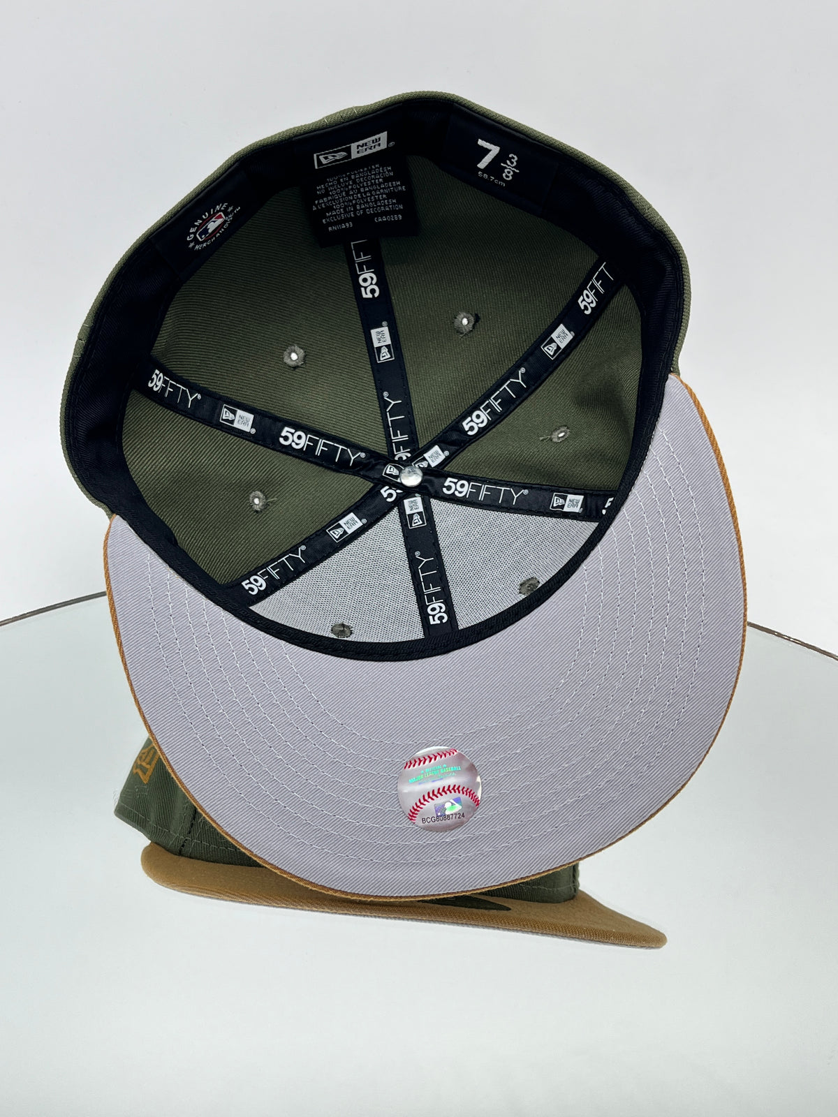 Pittsburgh Pirates MLB 59FIFTY Cerrada Verde Olivo Y Mostaza