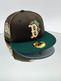 Boston Red Sox MLB 59FIFTY Cerrada Café Y Verde