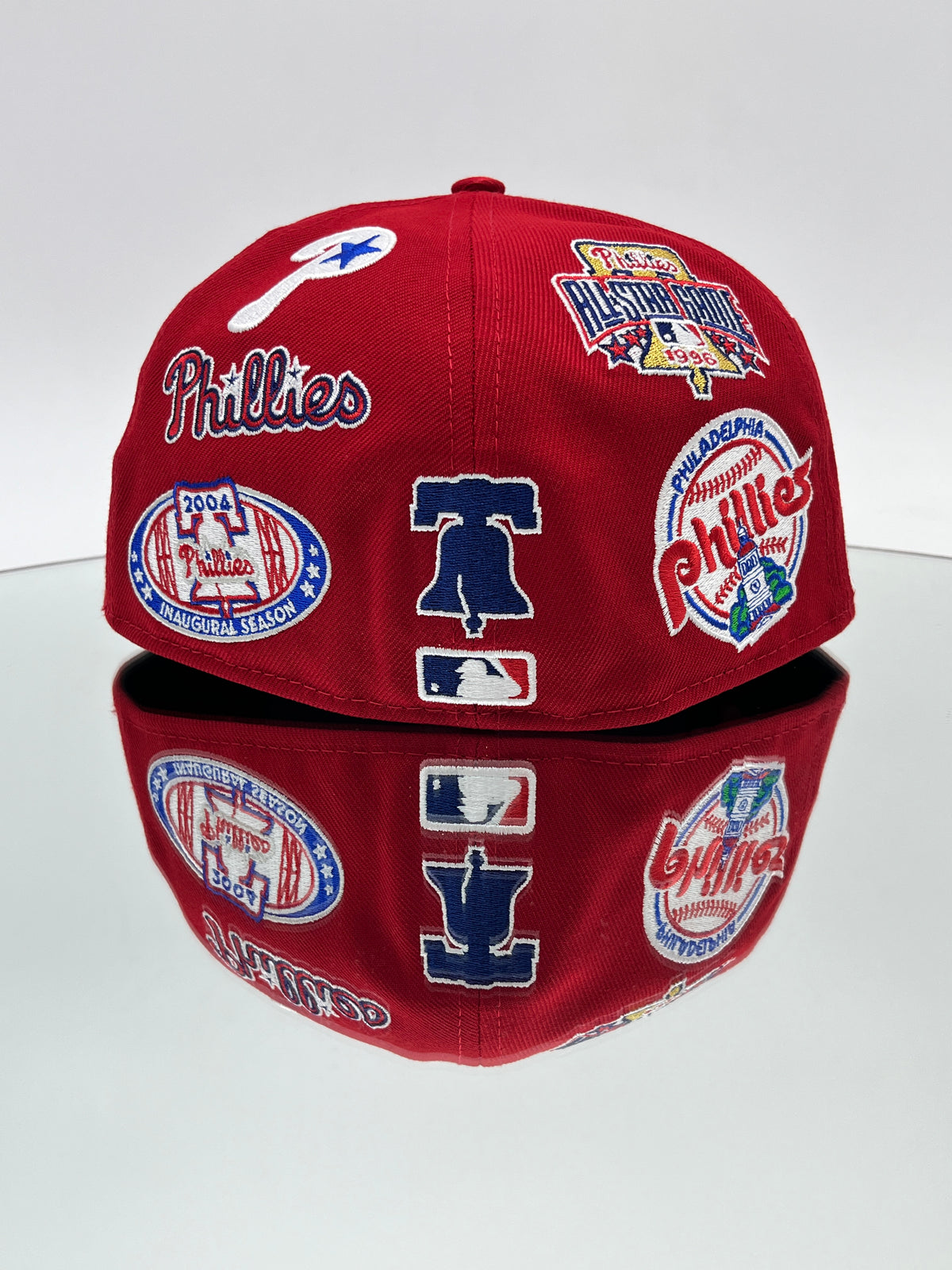 Philadelphia Phillies MLB All Over Team 59FIFTY Cerrada Roja