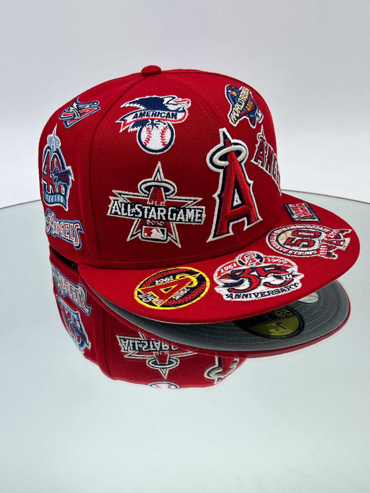 Los Angeles Angels MLB All Over Team 59FIFTY