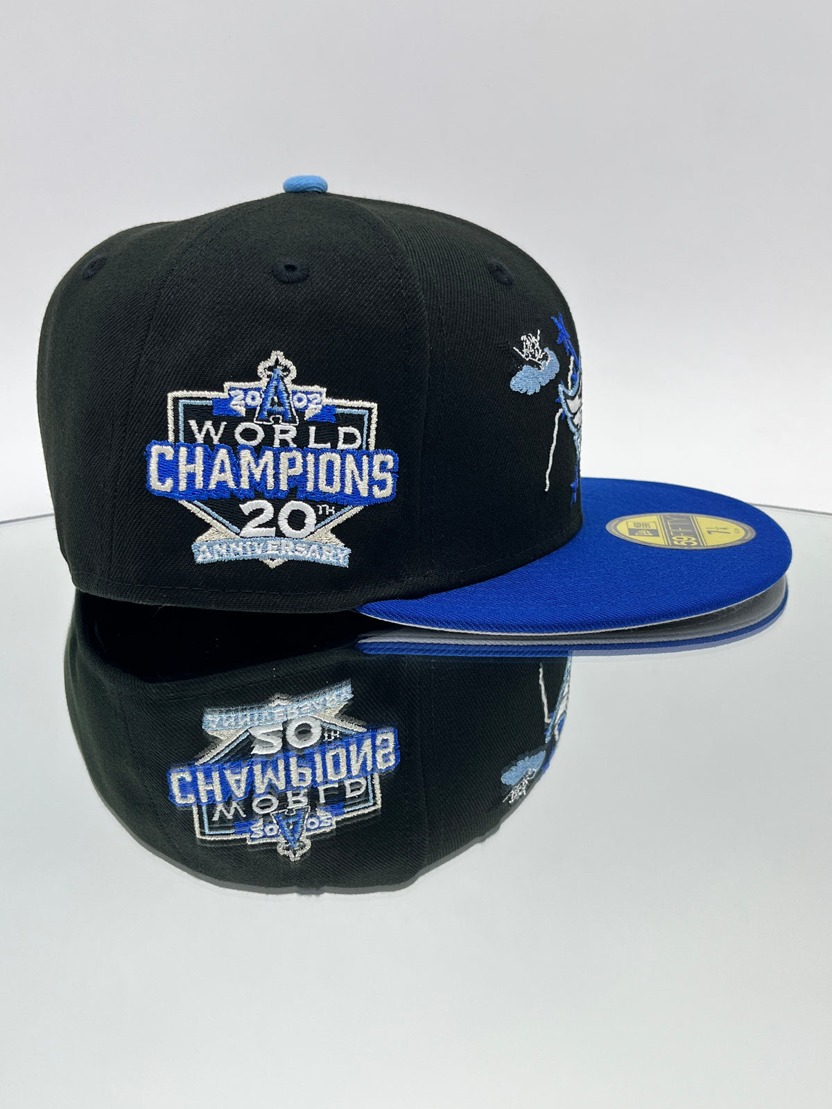 Los Angeles Dodgers MLB Heavenly City 59FIFTY Cerrada Negra Y Azul Royal