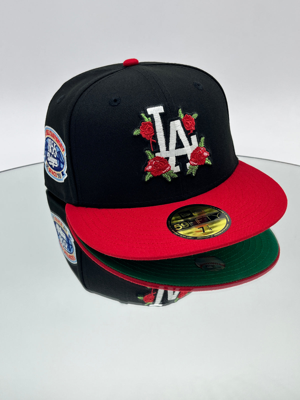 Los Angeles Dodgers MLB Roses / Side Patch 9FIFTY Snapback