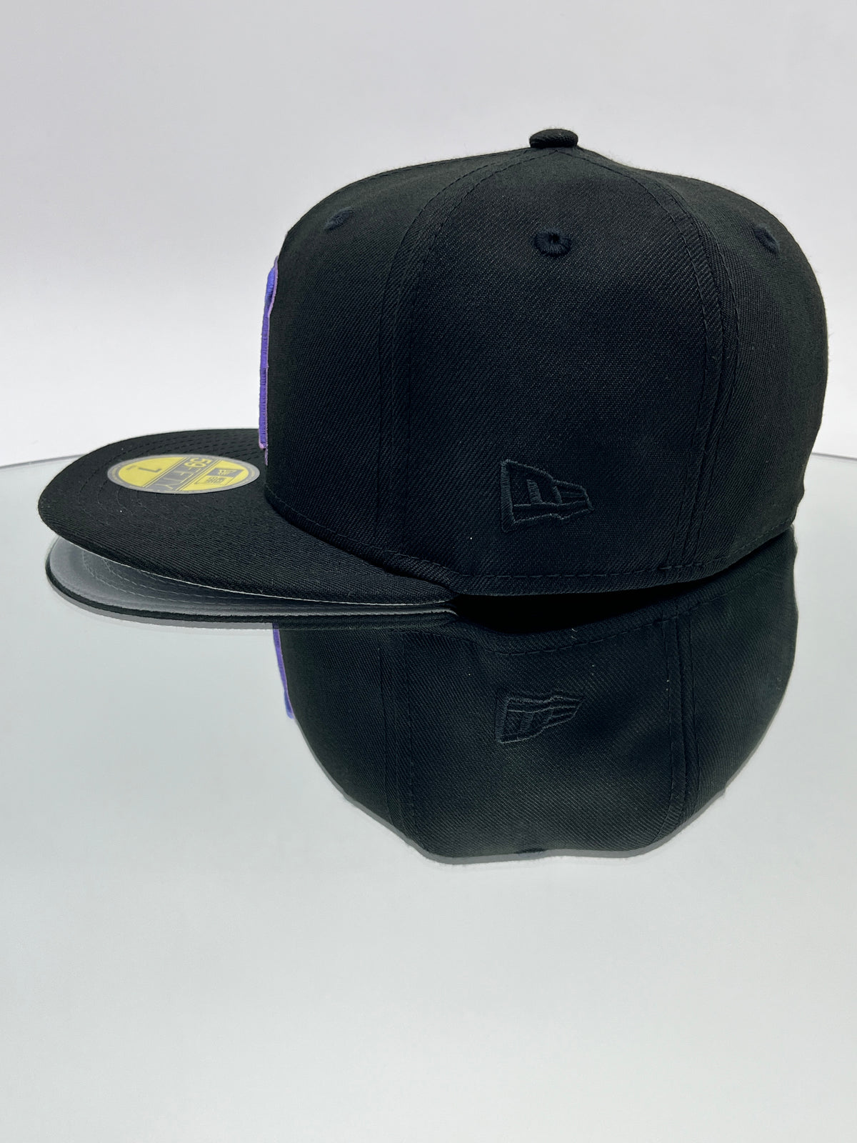 Los Angeles Angels MLB 59FIFTY Cerrada Negra Y Morada